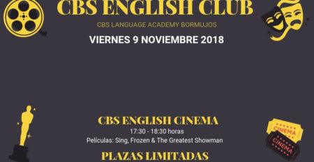 Evento English Club Viernes 9 noviembre 2018 Evento English Club Viernes 9 noviembre 2018