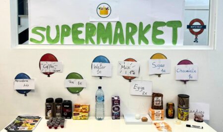 Supermarket Role Play: Actividad de Role Play en CBS Language Academy para aprender inglés jugando