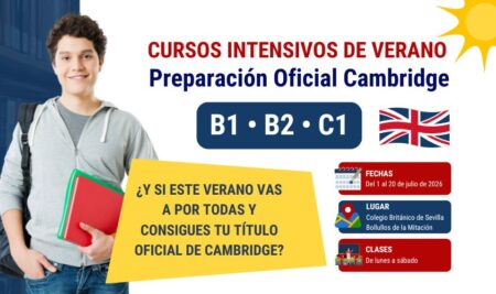 Cursos Intensivos de Inglés en Verano en Sevilla: Prepárate para Cambridge B1, B2 y C1
